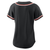 Detroit Tigers Nike Women's Carbon Replica Jersey - Black