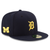 Detroit Tigers x Michigan Wolverines New Era Co-Branded 59Fifty Fitted Hat - Navy