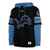 Detroit Lions '47 Gridiron Blitz Alternate Cornerback Pullover Hoodie - Black/Blue
