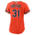 Riley Greene Detroit Tigers Nike Women's Alternate Home Stadium Jersey - Orange
