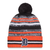Detroit Tigers New Era 2026 Knit Cheer Knit Hat w/ Pom - Navy/Orange