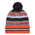 Detroit Tigers New Era 2026 Knit Cheer Knit Hat w/ Pom - Navy/Orange