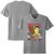 Rick Mahorn & Bill Laimbeer Detroit Bad Boys Caricature T-Shirt - Heather Gray
