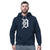 Detroit Tigers Starter Heritage Pullover Hoodie - Navy