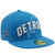 New Era Detroit Lions Blue 59Fifty Draft Day Performance Fitted Hat
