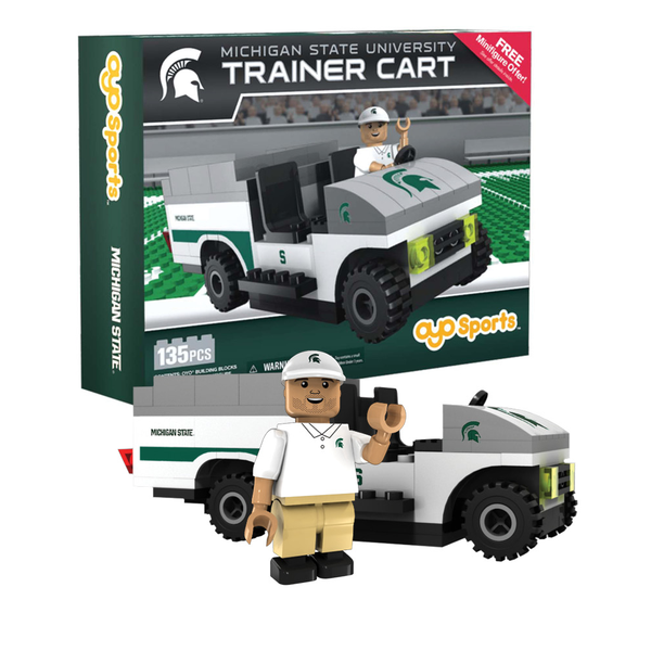 OYO Sportstoys Michigan State Spartans Trainer Cart - Generation 1