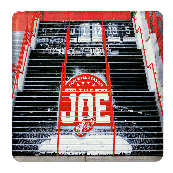 Joe Louis Arena Stone Tile Coaster