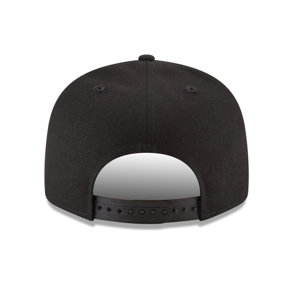 Detroit Tigers New Era Blackout Basic 9Fifty Snapback Hat - Black