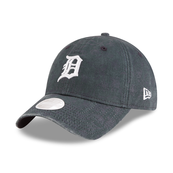 Detroit Tigers New Era Women's Bloom 9TWENTY Adjustable Hat - Navy