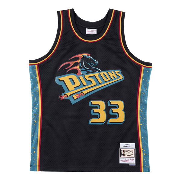 Grant Hill Detroit Pistons Mitchell & Ness Women's 1998-99 Hardwood  Classics Swingman Jersey - Teal