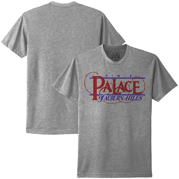 The Palace of Auburn Hills MI Culture T-Shirt - Gray