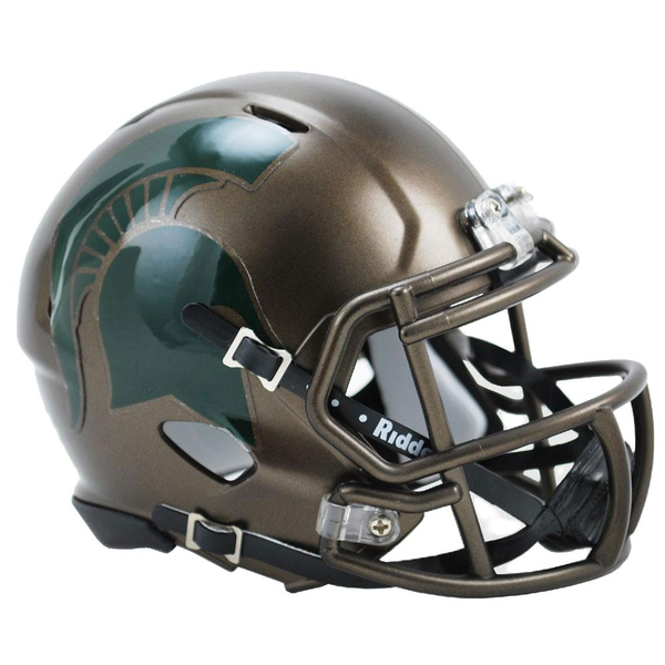 Riddell Michigan State Spartans 2015 Bronze Mini Speed Helmet