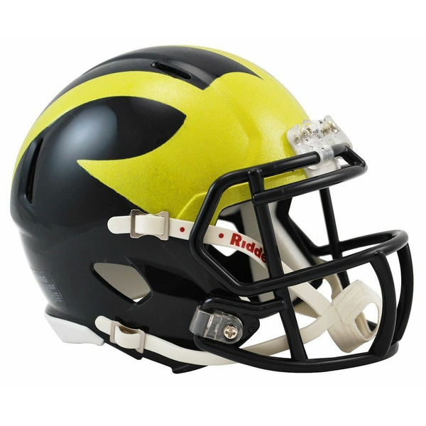 Riddell Michigan Wolverines Painted Mini Speed Helmet