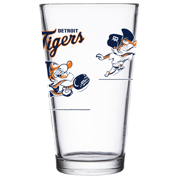 Boelter Detroit Tigers Cooperstown Play Ball Kitty Pint