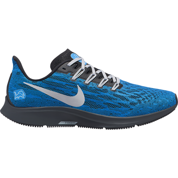 Detroit Lions Nike Air Zoom Pegasus 36 Running Shoe - Blue