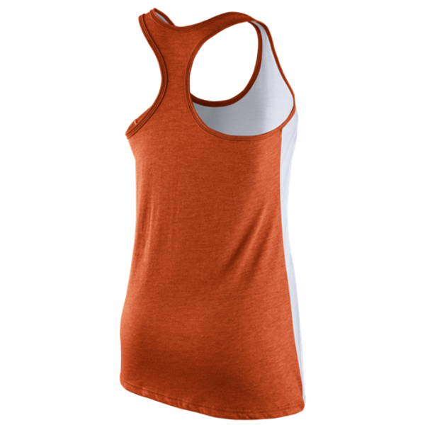 Nike Detroit Tigers Women's Orange Dri-Blend Loose Fit Tank Top
