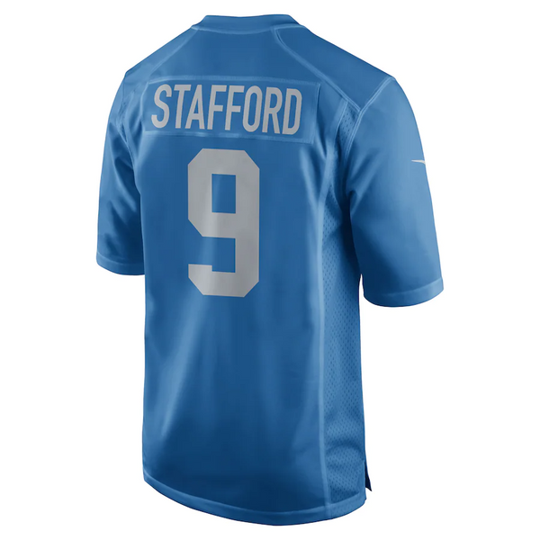 Nike Detroit Lions Blue Matthew Stafford Alternate Game Jersey