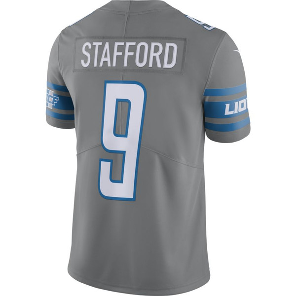 Nike Detroit Lions No9 Matthew Stafford Black Men's Stitched NFL Limited 2016 Salute To Service Jersey