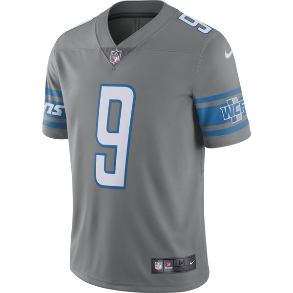 Nike Detroit Lions No9 Matthew Stafford Olive/Camo Men's Stitched NFL Limited 2017 Salute To Service Jersey