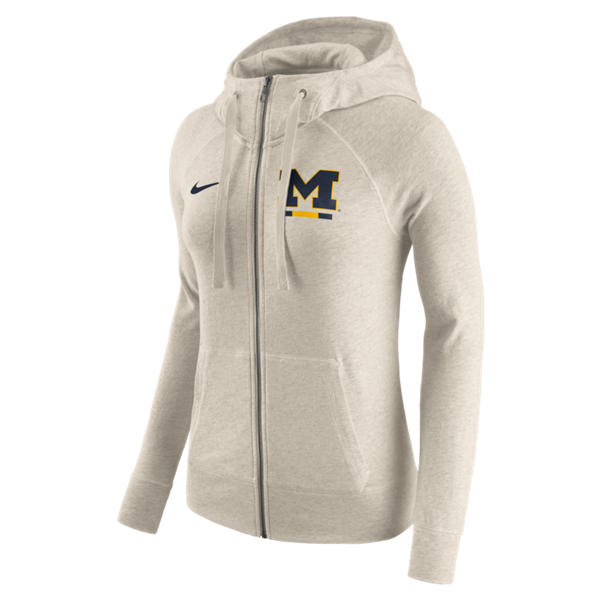 nike fleece overhead hoodie womens oatmeal