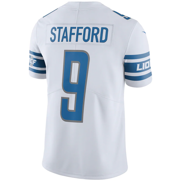 Nike Detroit Lions White Matthew Stafford Limited Jersey