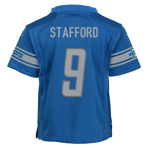 Nike Detroit Lions Child Blue Matthew Stafford Game Jersey