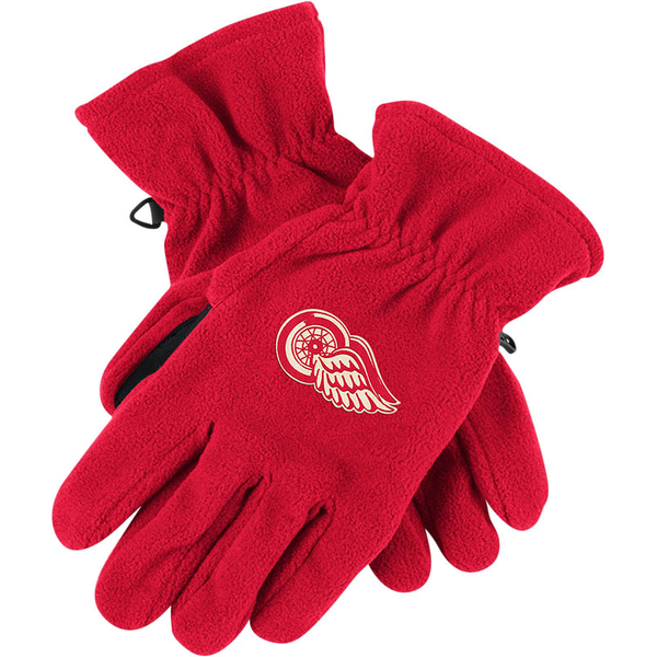 Reebok Detroit Red Wings Red 2014 Winter Classic Fleece Gloves