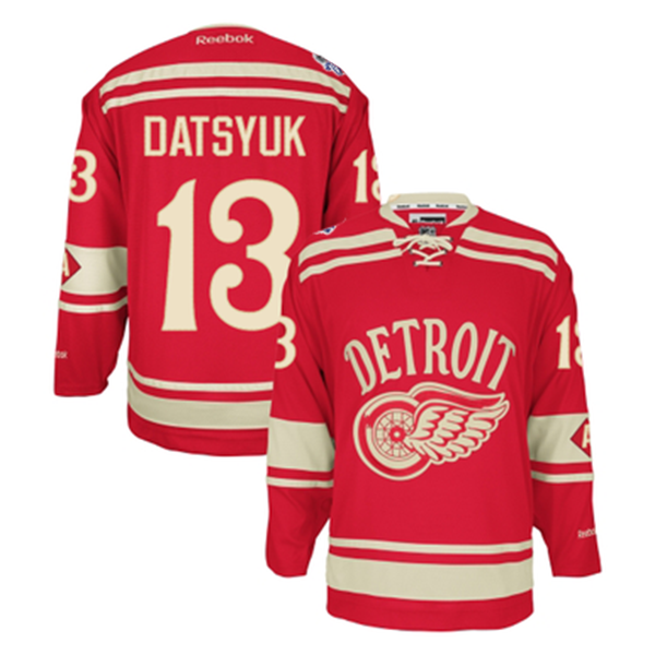 Pavel Datsyuk Detroit Red Wings Reebok 2014 Winter Classic Premier Jersey -  Red