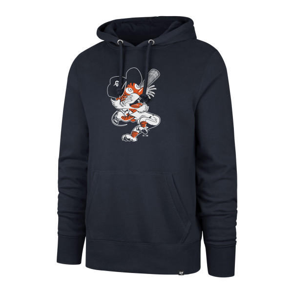 Detroit Tigers 47 Brand Trifecta Shortstop Pullover Hoodie - Navy