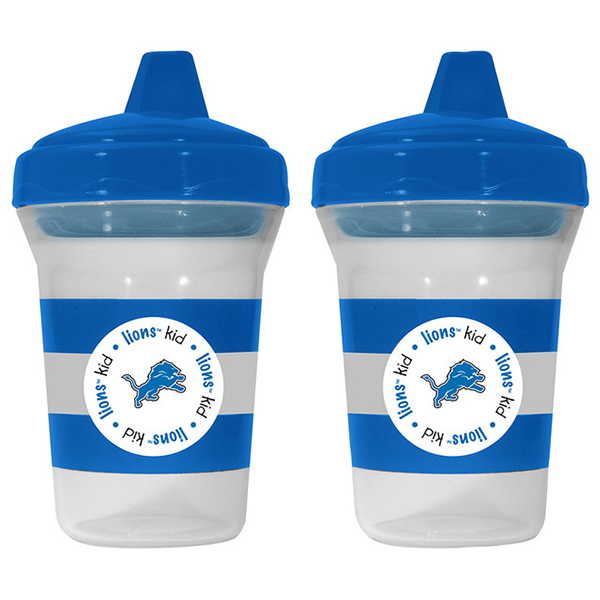 Baby Fanatic Detroit Lions 2-Pack Sippy Cups