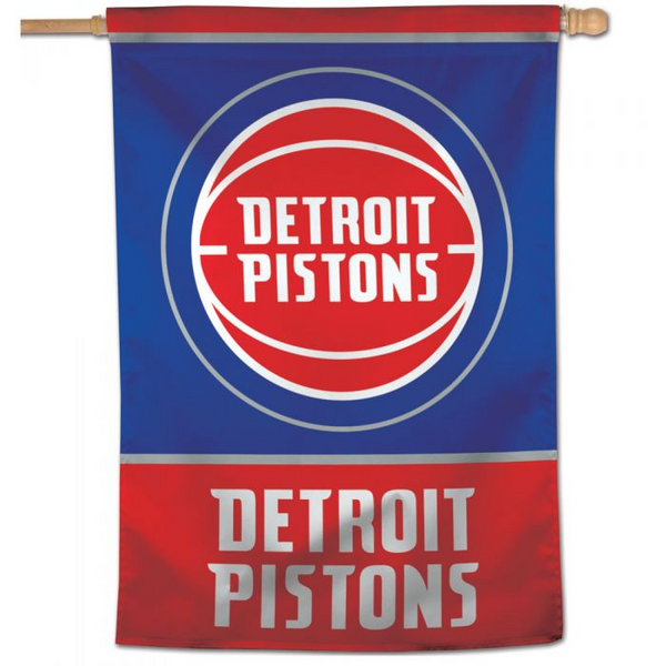 WinCraft Detroit Pistons Vertical Flag