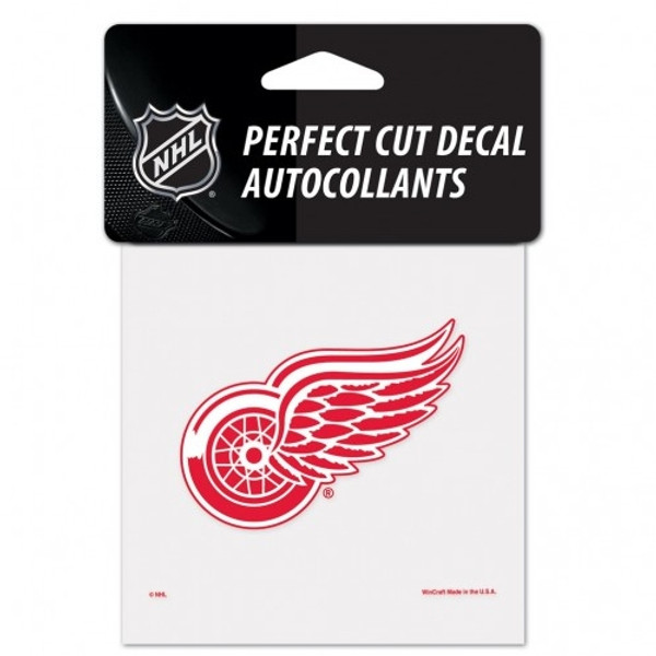 Detroit Red Wings WinCraft 4" x 4" Perfect Cut Decal