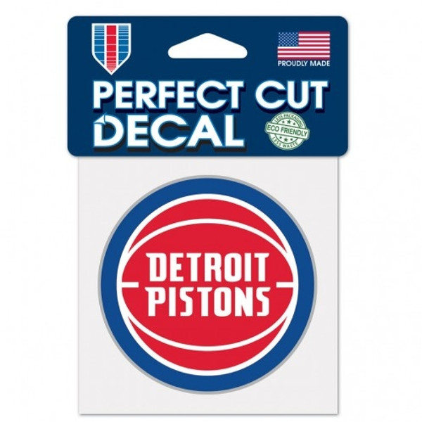 Detroit Pistons WinCraft 4" x 4" Perfect Cut Decal