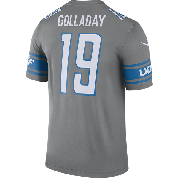 Nike Detroit Lions Steel Gray Kenny Golladay Color Rush Legend Jersey