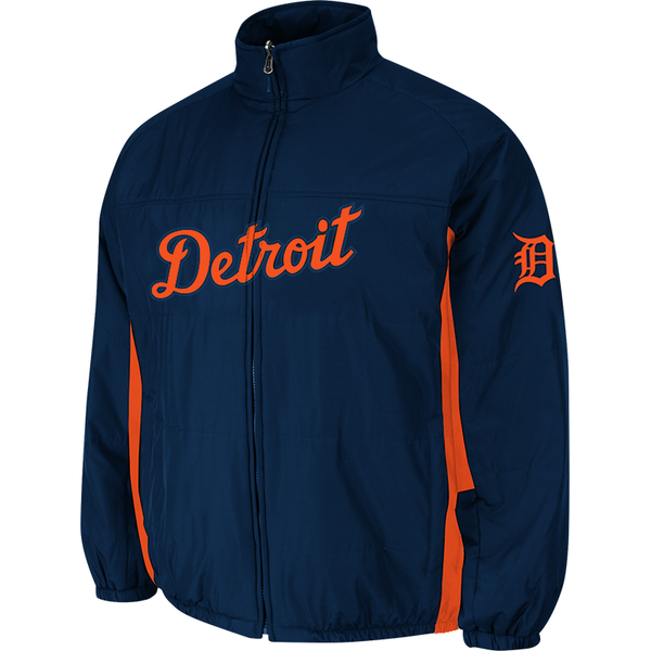 Majestic Detroit Tigers Night Navy Road On-Field Triple Climate 3