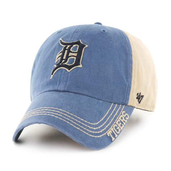 47 Brand Detroit Tigers Khaki Clinton Clean Up Adjustable Hat