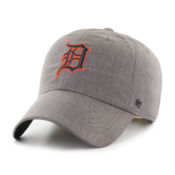 47 Brand Detroit Tigers Dark Gray Fury Clean Up Adjustable Hat