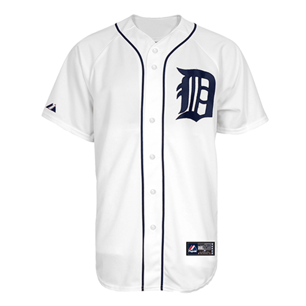 Detroit Tigers Youth White Home Baseball Jersey