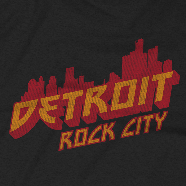Detroit Rock City MI Culture T-Shirt - Charcoal