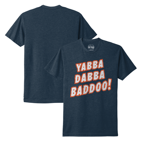 Motor City Bad Boys Midnight Navy Yabba Dabba Baddoo T-Shirt