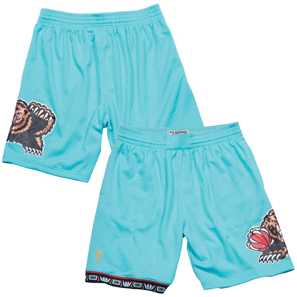 Memphis Grizzlies Nike Hardwood Classics Swingman Shorts - Teal