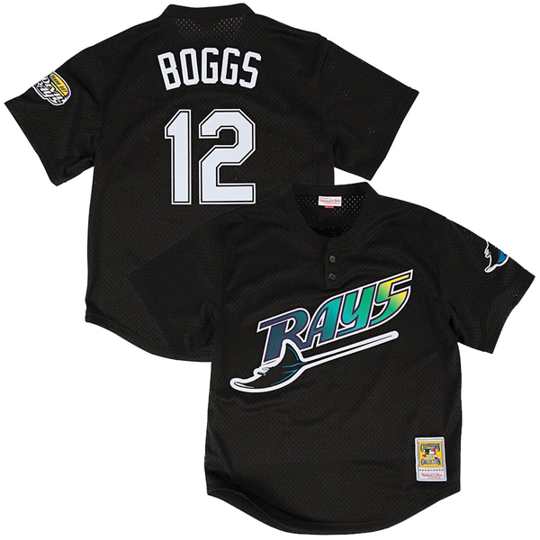 Mitchell & Ness Authentic Mesh BP Jersey Tampa Bay Rays 1998 Wade Boggs