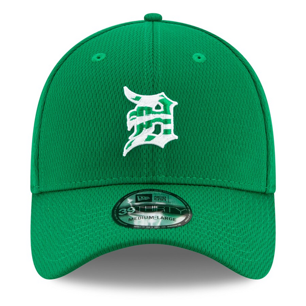 New Era Detroit Tigers Kelly Green 2020 St. Patrick's Day 39THIRTY Flex Hat Size: Medium/Large