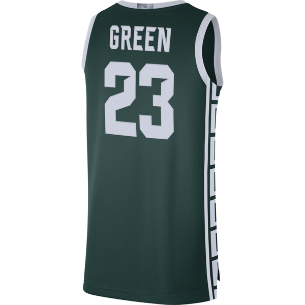 Michigan State Spartans center jersey