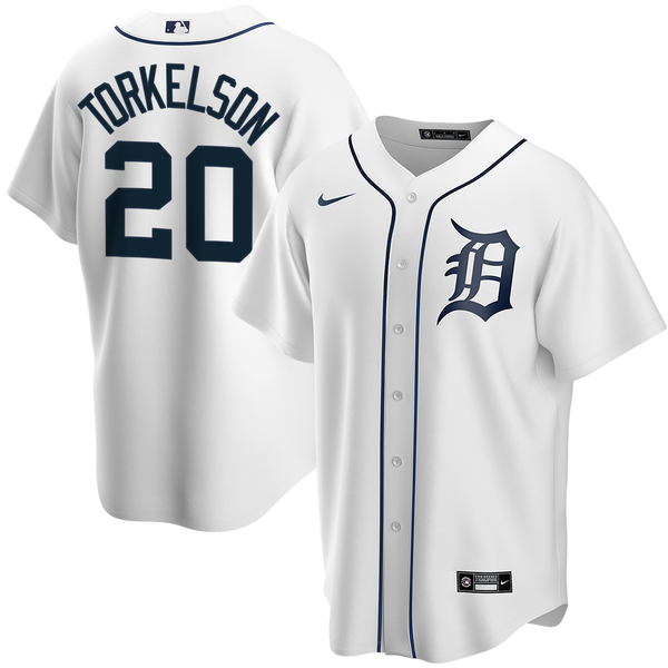 Spencer Torkelson Detroit Tigers Home Replica Jersey - White