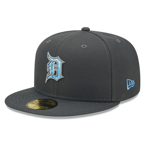 New Era Detroit Tigers Graphite 59Fifty 2022 Father's Day Fitted Hat