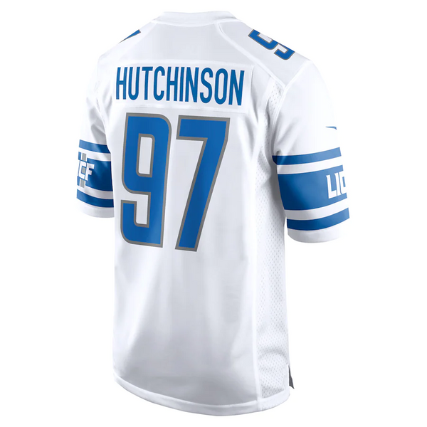 Aidan Hutchinson Detroit Lions Nike Game Jersey - White