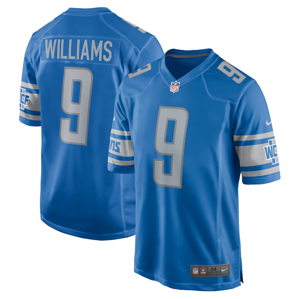 Jameson Williams Detroit Lions Nike Game Jersey - Blue