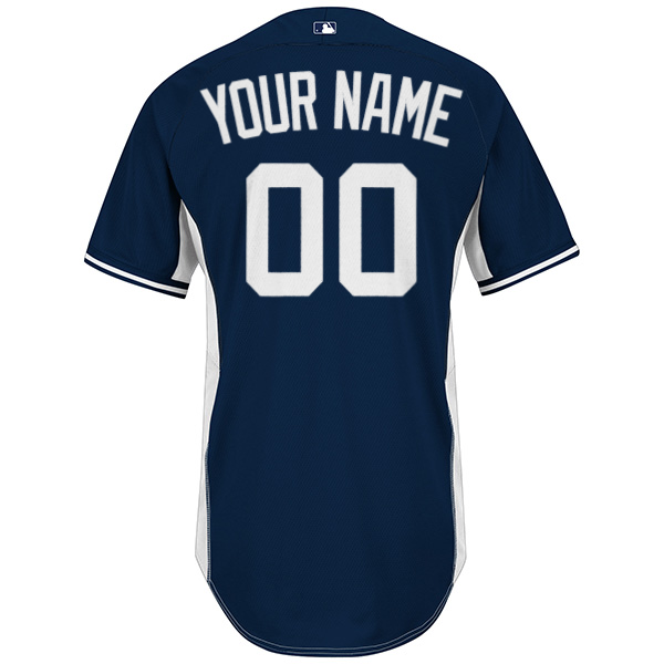 Detroit Tigers yourname Navy Alternate 2020 2020 MLB Draft Authentic Team Jersey