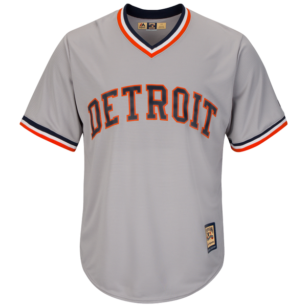 Detroit Tigers Personalized Custom Majestic Cooperstown 1984 Cool